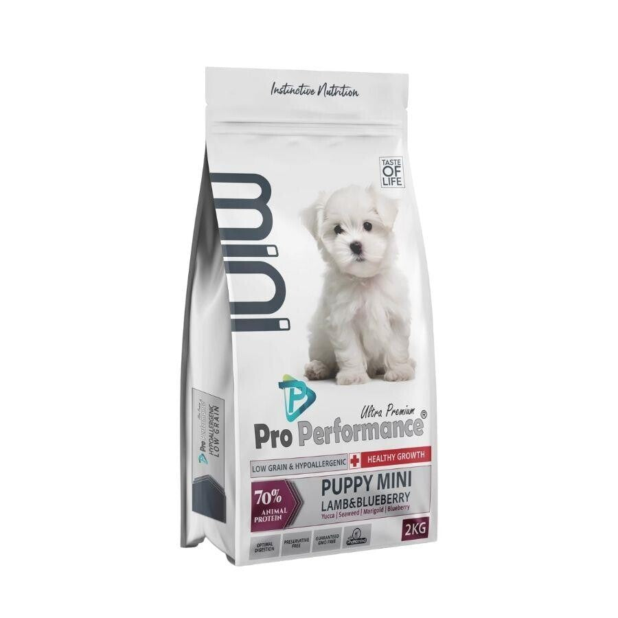 Pro Performance Mini Irk Kuzulu Ve Yaban Mersinli Yavru Köpek Maması 2 KG | SRC: Barcode: 8682328740169